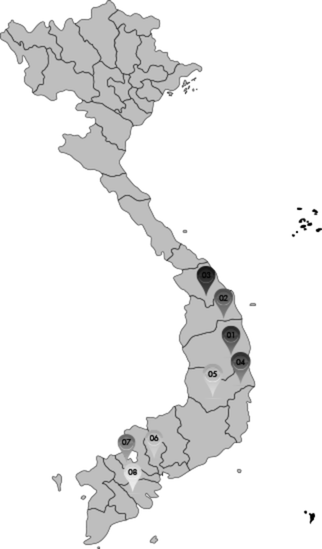 bản đồ chi nhánh